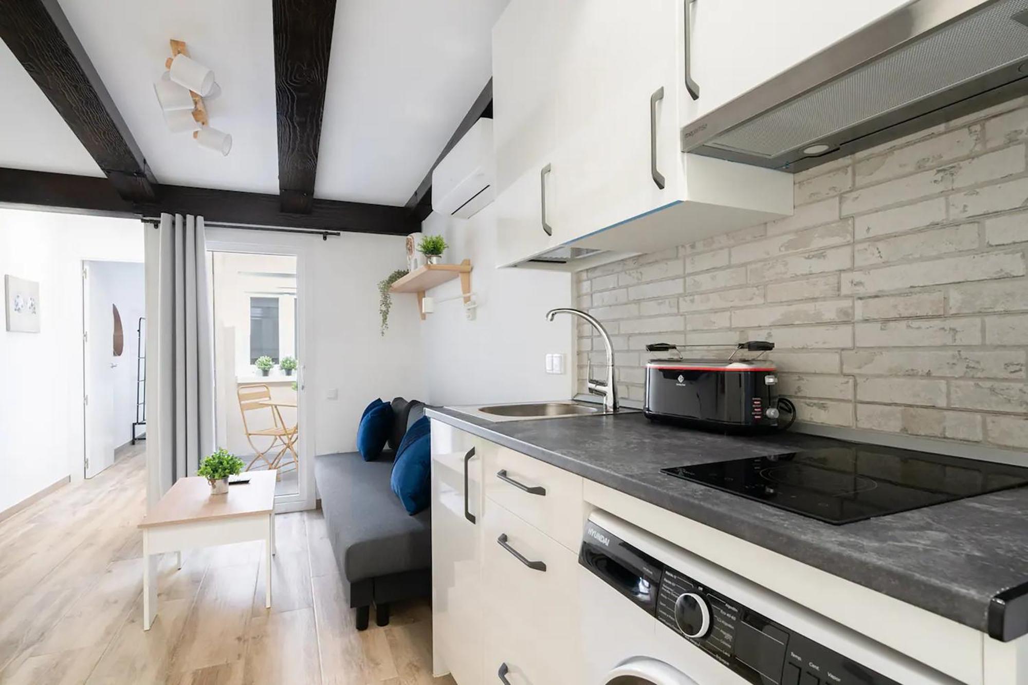 Ferienwohnung Charming San Isidro Madrid Exterior foto
